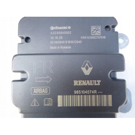 MODUŁ SERNSOR AIRBAG PODUSZEK RENAULT ZOE 13-
