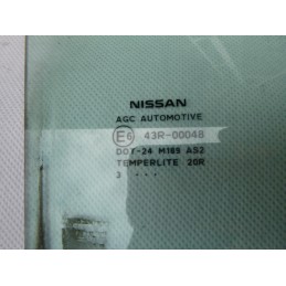 SZYBA DRZWI PRAWY TYŁ TYLNA NISSAN NOTE E12 13-