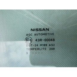 SZYBA DRZWI PRAWY PRZÓD NISSAN NOTE E12 13-