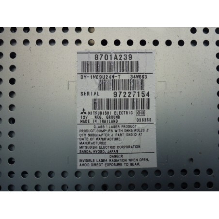 RADIO CD FABRYCZNE MITSUBISHI COLT Z30 LIFT 08 -