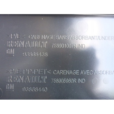 OSŁONA PŁYTA POD ZDERZAK TALENTO NV300 2016-