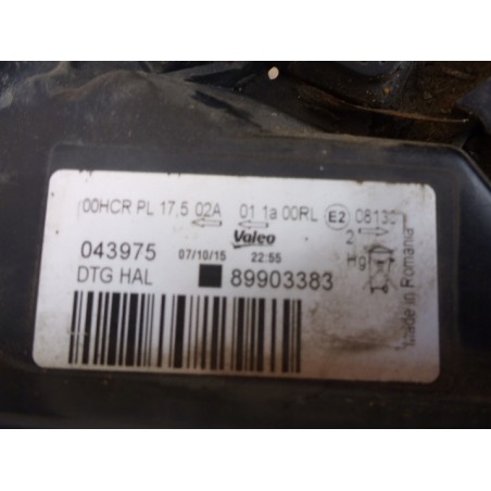 LAMPA PRAWY PRZÓD GRAND SCENIC III 09- UK