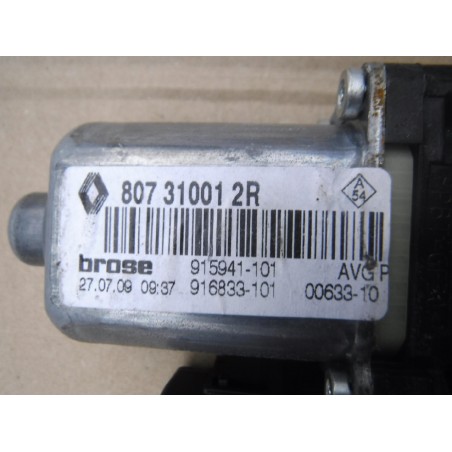 SILNICZEK SZYBY LEWY PRZÓD GRAND SCENIC III 09-