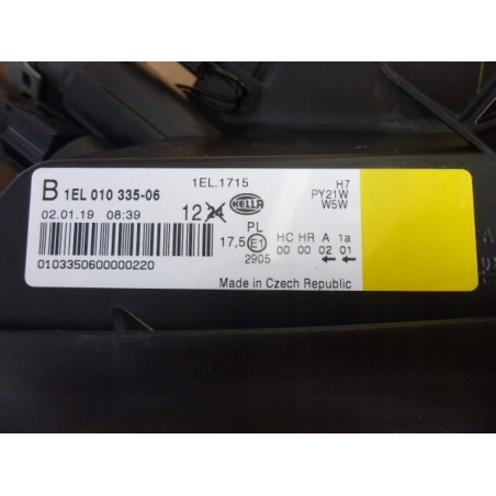 LAMPA LEWY PRAWY PRZÓD NISSAN QASHQAI I J10 10- OE