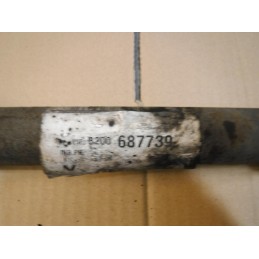 PÓŁOŚ LEWA KRÓTKA RENAULT KANGOO II 1.5 DCI 2008-