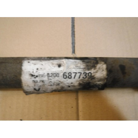 PÓŁOŚ LEWA KRÓTKA RENAULT KANGOO II 1.5 DCI 2008-