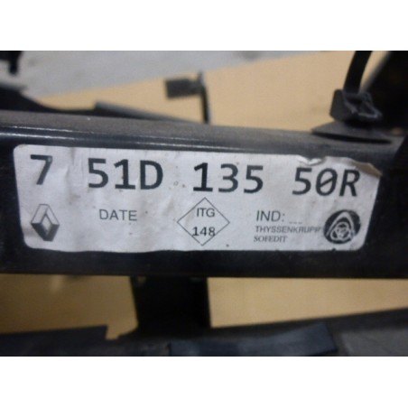 SANKI KOŁYSKA WÓZEK KANGOO II Z.E. 2008-