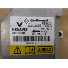 SENSOR MODUŁ AIR BAG PODUSZEK KANGOO II 8201157344