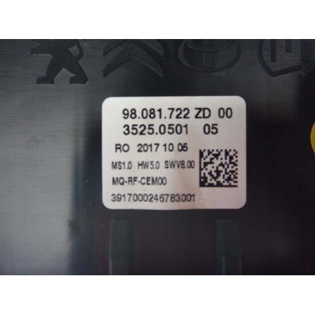 PANEL KLIMATYZACJI NAWIEWU JUMPY EXPERT PROACE 16-