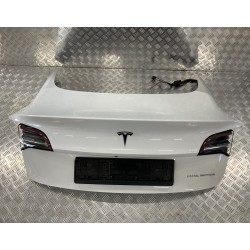 KLAPA BAGAŻNIKA TYŁ KOMPLETNA TESLA MODEL 3 17- PPSW
