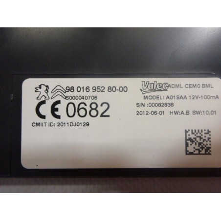 MODUŁ STEROWNIK ECU CITROEN DS5 2011-