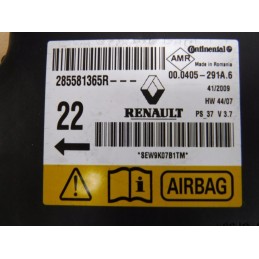 STEROWNIK AIRBAG RENAULT MEGANE III 3 285581365R