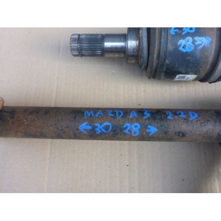 PÓŁOŚ PRAWA DŁUGA MAZDA 3 2.2 MZR-CD 09-13