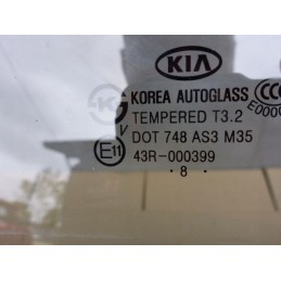 SZYBA DRZWI LEWA TYŁ KIA SOUL 08-