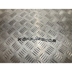 EMBLEMAT BŁOTNIKA KOMPRESSOR MERCEDES SLK R171 1.8 CGI