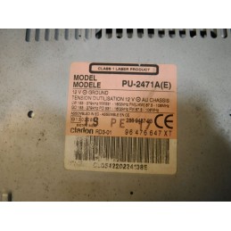 RADIO ODTWARZACZ CD CITROEN C3 2002-2009