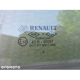SZYBA DRZWI LEWY TYŁ RENAULT CLIO IV 2012-