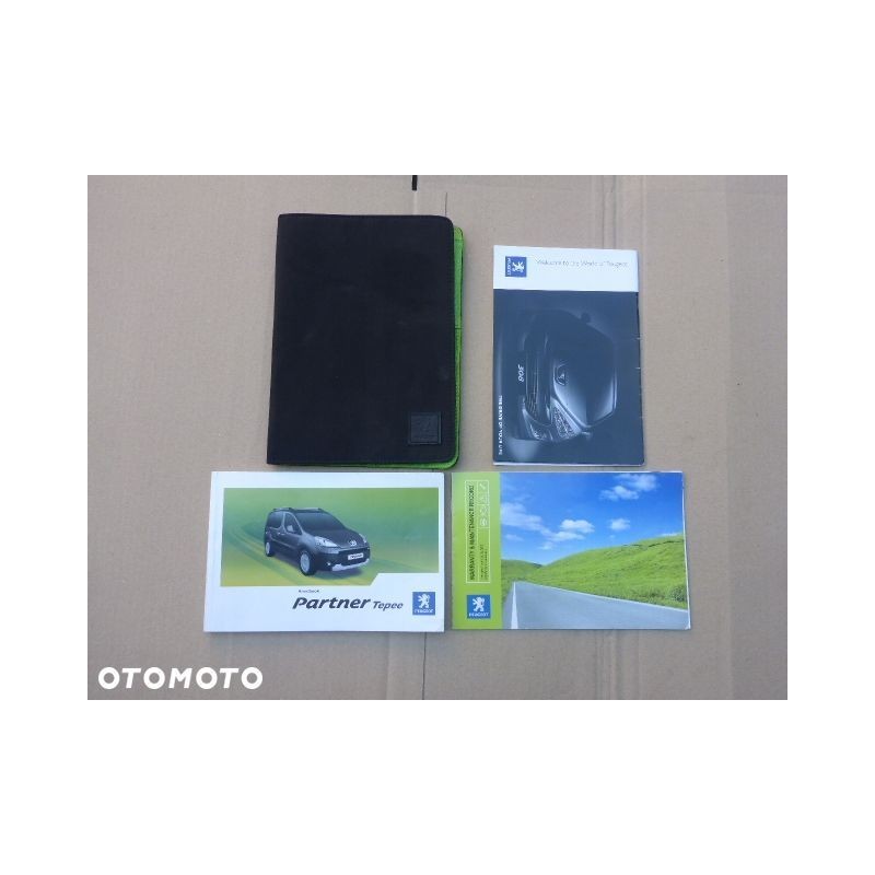 KSIĄŻKA SERWISOWA INSTRUKCJA PEUGEOT PARTNER 08-