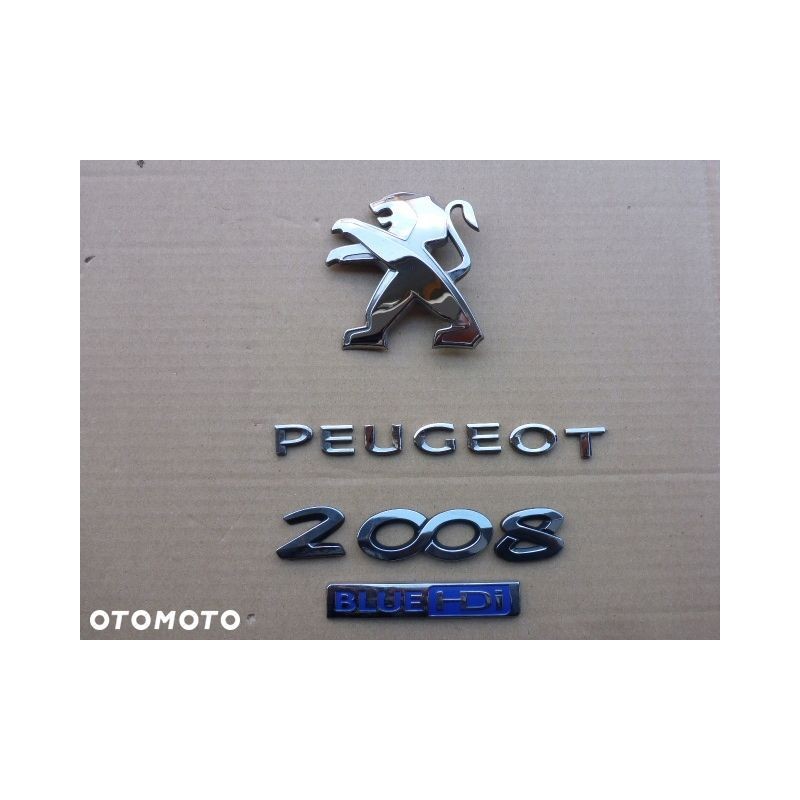 ZNACZEK EMBLEMATY KLAPY TYŁ PEUGEOT 2008 13-