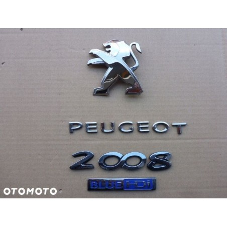 ZNACZEK EMBLEMATY KLAPY TYŁ PEUGEOT 2008 13-