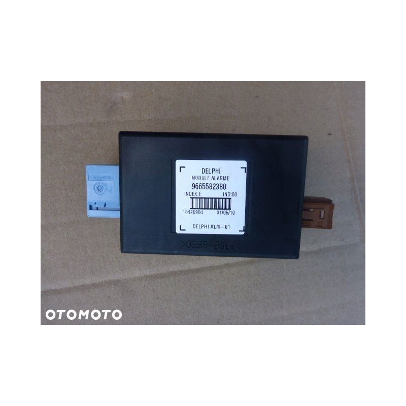 MODUŁ ALARMU PEUGEOT 508 RCZ CITROEN C5 9665582380