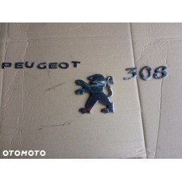 EMBLEMATY TYŁ PEUGEOT 308 1.4 VTI 5D