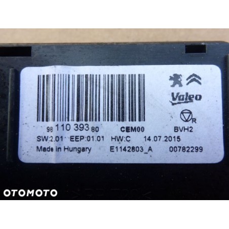 STEROWNIK KLIMATYZACJI C4 CACTUS 1.2VTI 9611039380