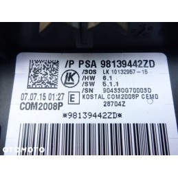 PRZEŁĄCZNIK ZESPOLONY C4 CACTUS 1.2 VTI 98139442ZD