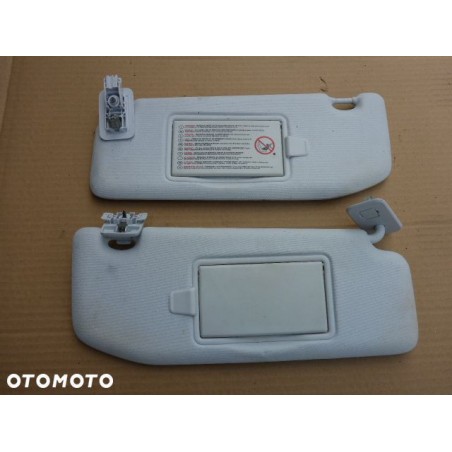 SŁONECZNIK OSŁONA LEWA PRAWA PEUGEOT 208 2012-