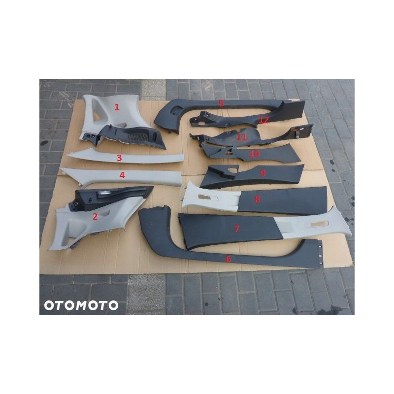 PLASTIK OSŁONA WNĘTRZA RENAULT CLIO IV 12- HB