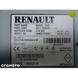 RADIO NAWIGACJA ANTENA RENAULT CLIO IV 12-