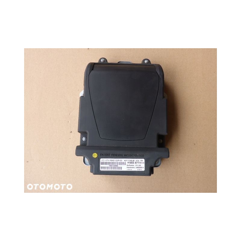 WYŚWIETLACZ HEAD UP PEUGEOT 3008 1.6 HDI 09-