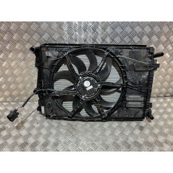 KOMPLET CHŁODNICE WODY KLIMY WENTYLATOR VW GOLF VIII 19- 1.5 TSI