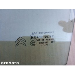 SZYBA LEWA LEWY PRZÓD PRZEDNIA CITROEN C3 10-