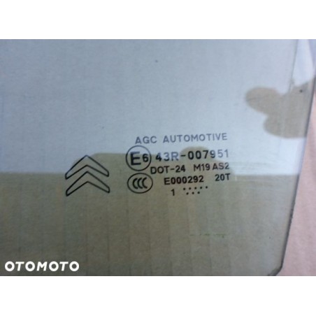 SZYBA LEWA LEWY PRZÓD PRZEDNIA CITROEN C3 10-