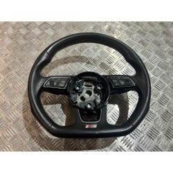 KIEROWNICA SKÓRZANA AUDI A5 F5 II 16- S-LINE ŁOPATKI ŚCIĘTA