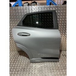 DRZWI PRAWE PRAWY TYŁ KOMPLETNE FORD PUMA MK2 19- SOLAR SILVER PL