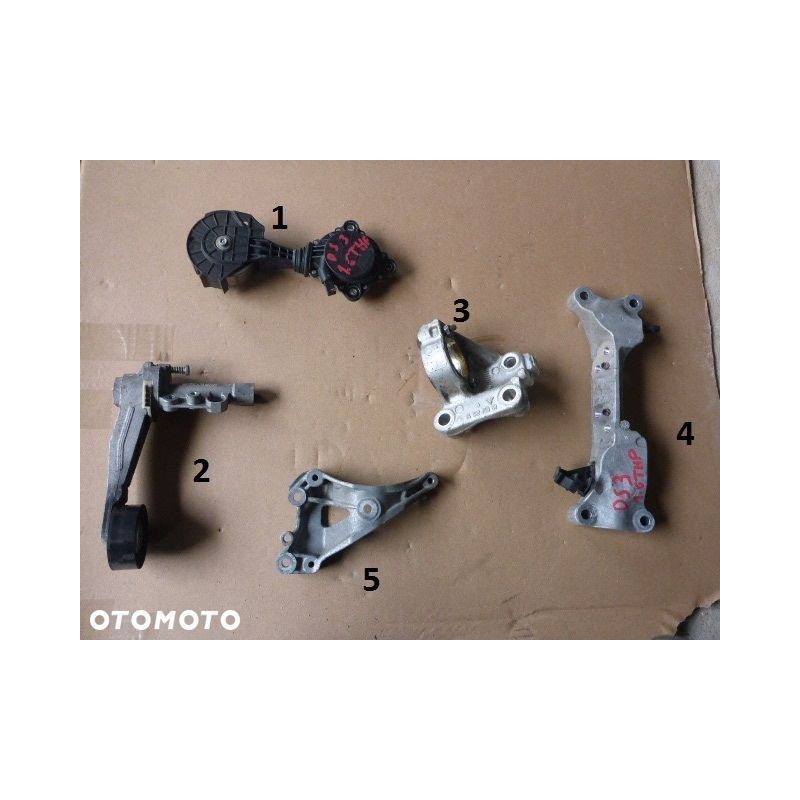 ŁAPA SILNIKA ROLKA PODPORA CITROEN DS3 1.6 THP