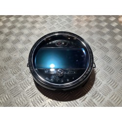 EKRAN WYŚWIETLACZ RADIA NAWIGACJI F56 COOPER SE LCI ELEKTRYK