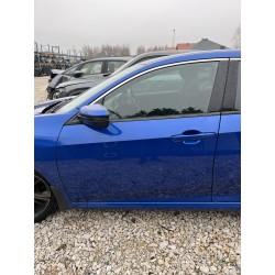 DRZWI LEWE LEWY PRZÓD KOMPLETNE HONDA CIVIC X 17- B593M