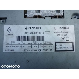 NAWIGACJA NAVI WYŚWIETLACZ RADIO MEGANE III