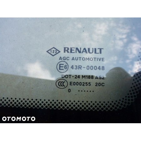 SZYBA KAROSERYJNA PRAWA TYŁ MEGANE III KOMBI