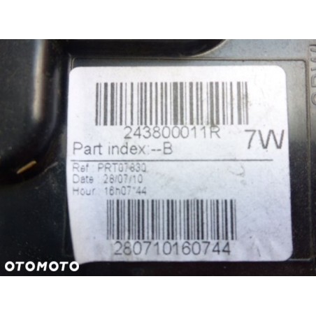 MODUŁ KLEMA AKUMULATORA MEGANE III 243800011R