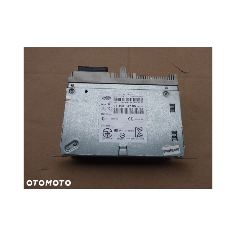 RADIO NAWIGACJA CITROEN C4 PICASSO II 9816304780