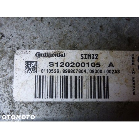 KOMPUTER SILNIKA RENAULT CLIO III LIFT 8200522357