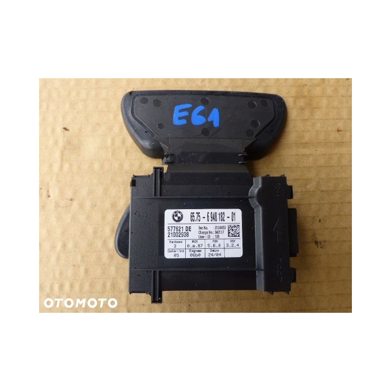 MODUŁ STEROWNIK ALARMU BMW E61 6948182