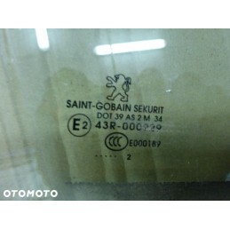 SZYBA DRZWI PRAWY PRZÓD PEUGEOT 3008 09-