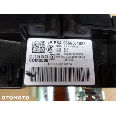 PRZEŁĄCZNIK ZESPOLONY CITROEN C3 10- 96663618XT