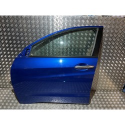 DRZWI LEWE LEWY PRZÓD KOMPLETNE HONDA HR-V II 15- B593M W KOLOR