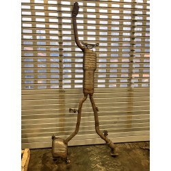 TŁUMIK KOMPLETNY WYDECH MERCEDES SLK SLC R172 2015- 2.0 CGI